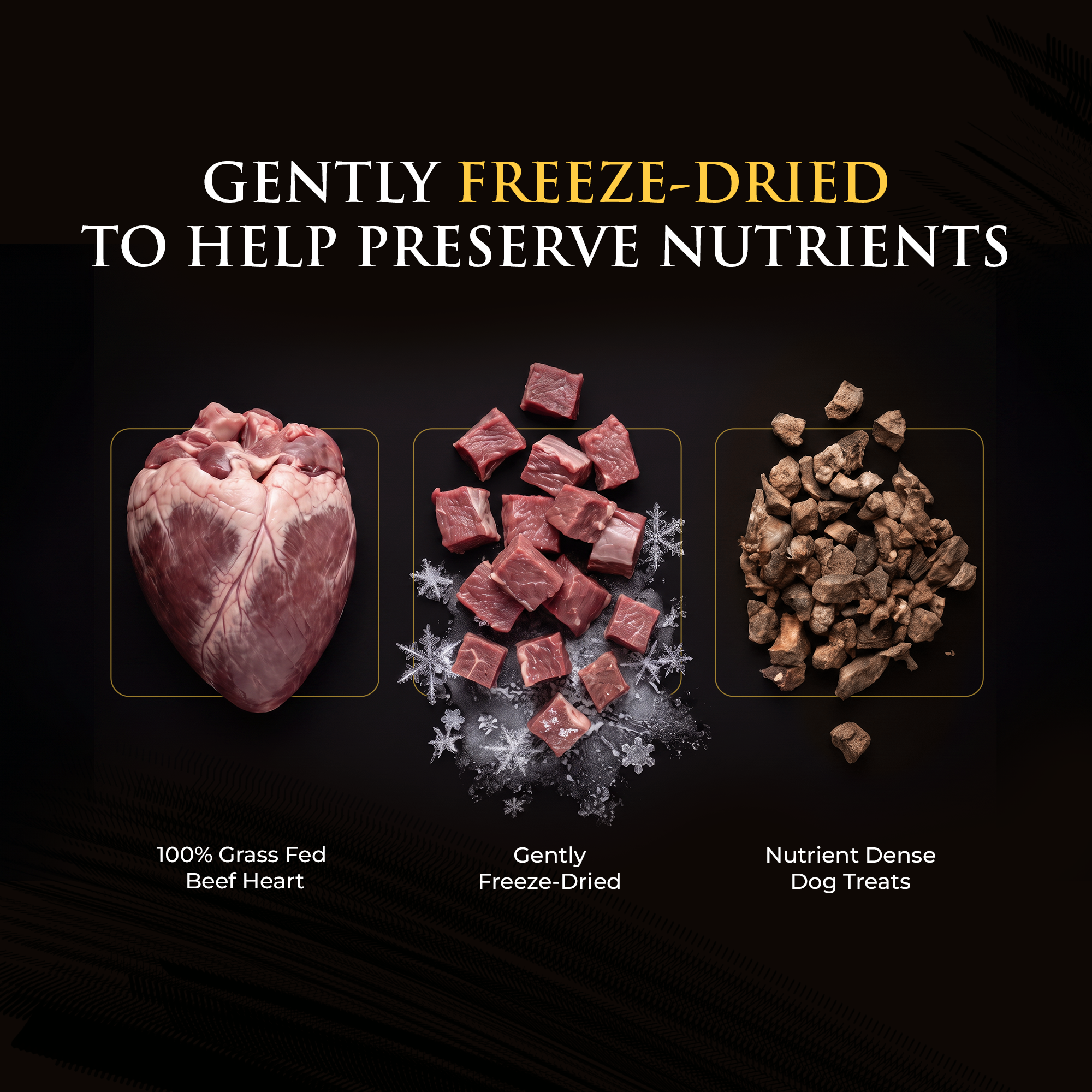 100% Beef Heart Dog Treats