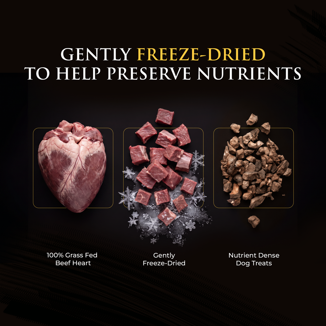 100% Beef Heart Dog Treats