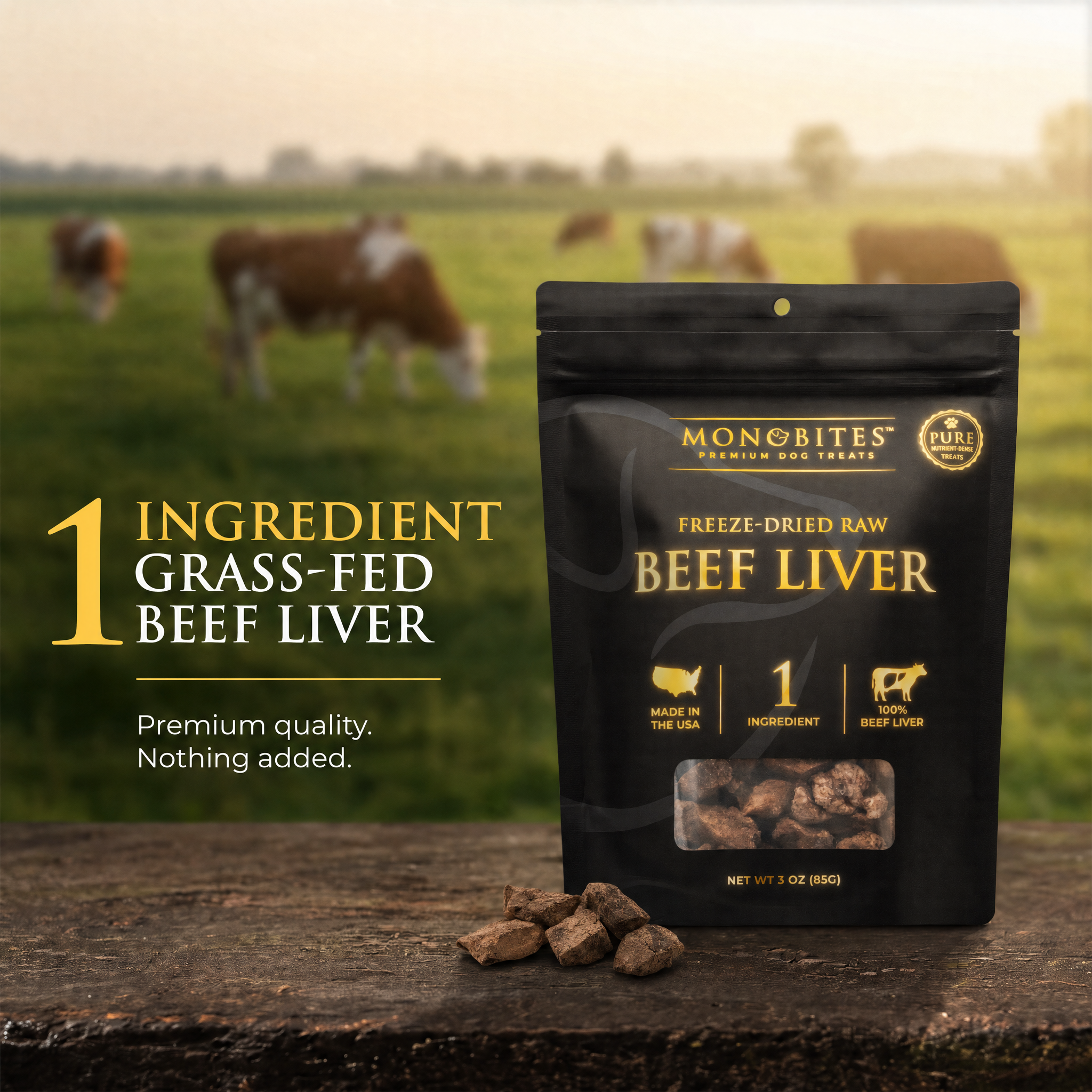 100% Beef Liver Dog Treats